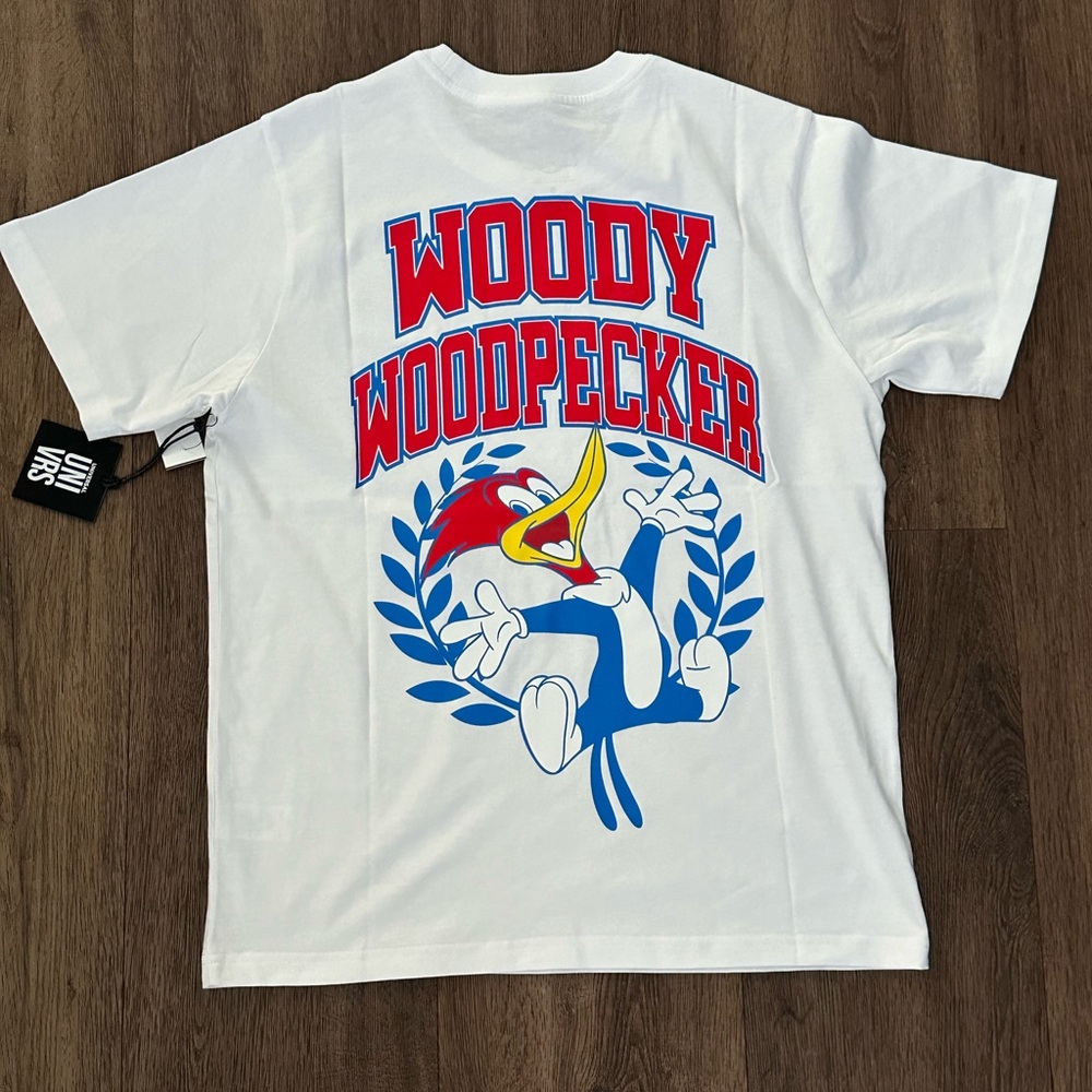 Universal Studios Woody Woodpecker UNI VRS Shirt NEW Small